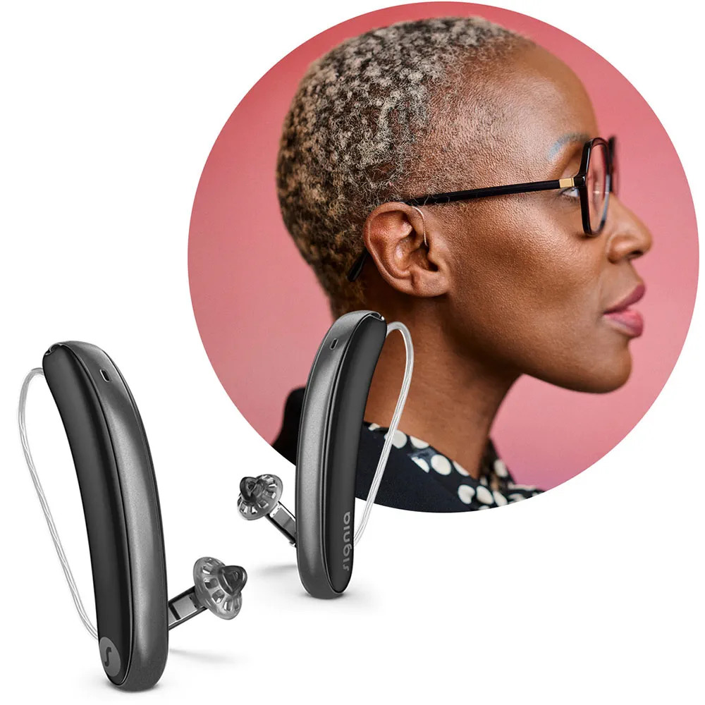 Signia Styletto IX Slim Rechargeable Hearing Aid - Stylish Hearing Technology Pharr