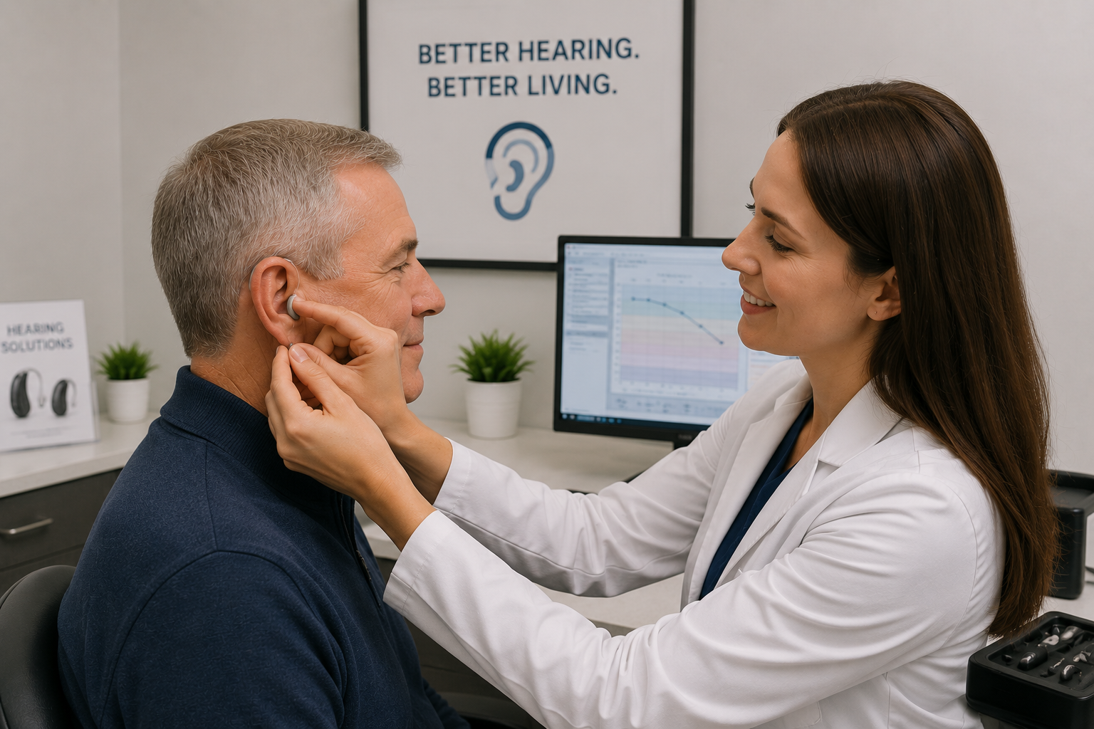 Professional Hearing Aid Fitting and Programming - Custom Hearing Aid Adjustment McAllen TX