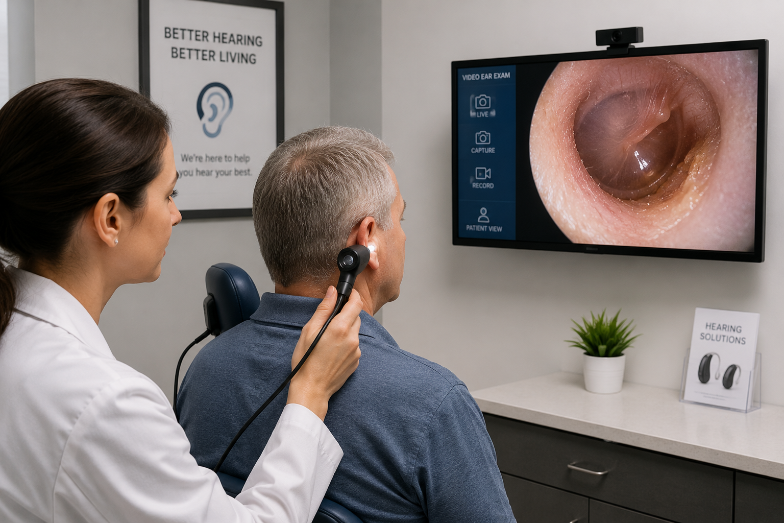 Video Ear Examination and Earwax Removal - Advanced Otoscope Technology Rio Grande Valley
